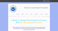 Desktop Screenshot of engeneicfoundation.org.au